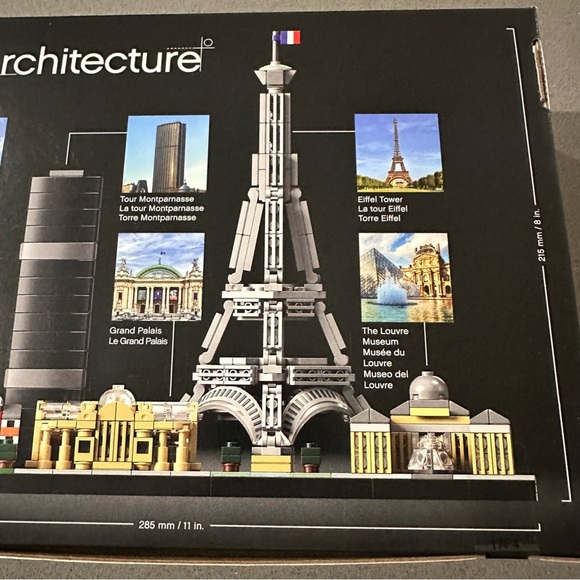 LEGO Architecture Paris Skyline 21044 – Eiffel Tower – New in Box - Picture 8 of 8